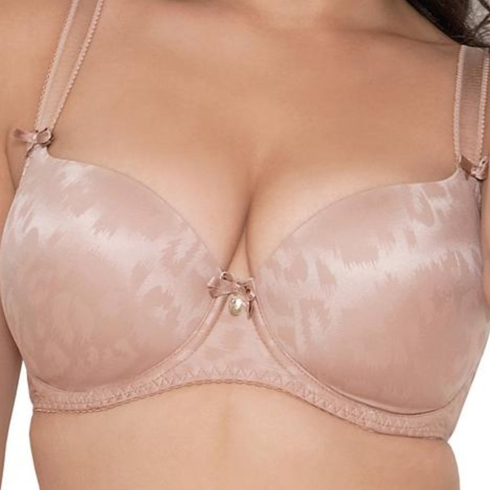 Set of TWO Curvy Kate Smoothie Soul molded T-shirt bras, NWT, 32F UK / 32G US